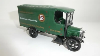 # C 821 CORGI classics Thornycroft van 1929 Van Heidelberger Druckautomat 1980’s - Photo 1/4