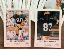 1984 Green Bay Packers Police Cards/First Wisconsin Bank Cards Pick from photos