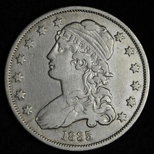 1835 Capped Bust Silver Quarter XF+ E254 IZCEM