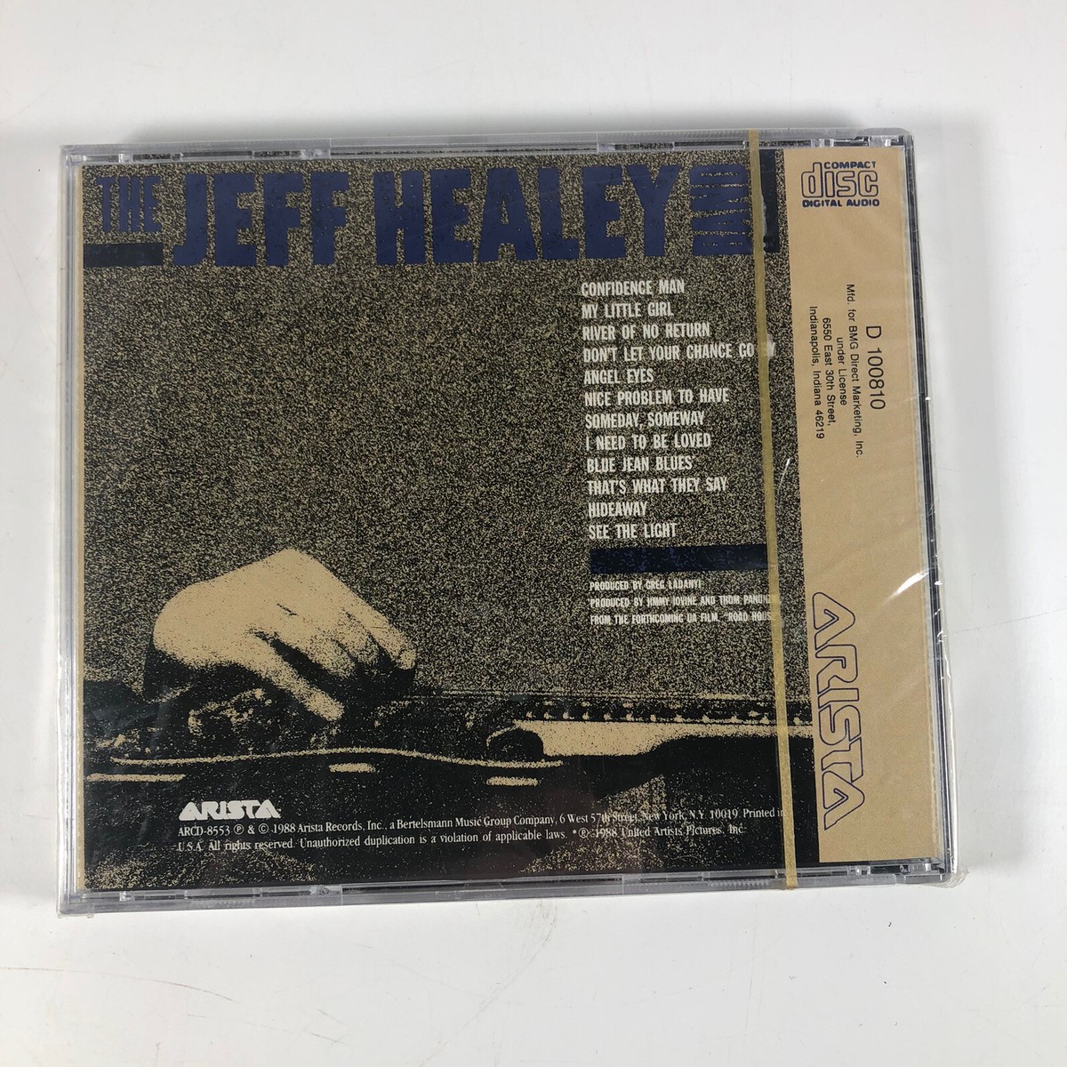 The Jeff Healey band See the light CD Brand new sealed Nos
