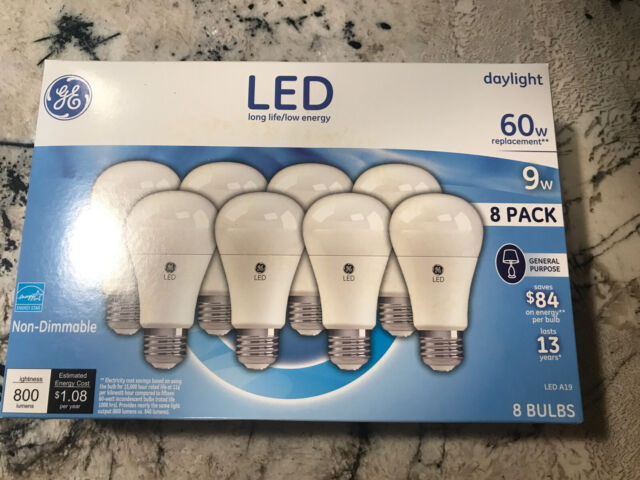 Noma Led A19 60w Daylight Light Bulbs 6 Pk Canadian Tire