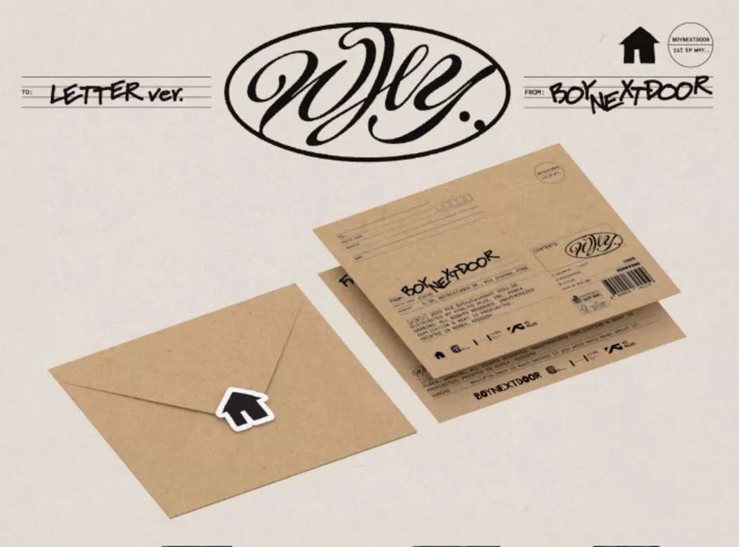 BOYNEXTDOOR WHY.. 1st EP Album LETTER Ver