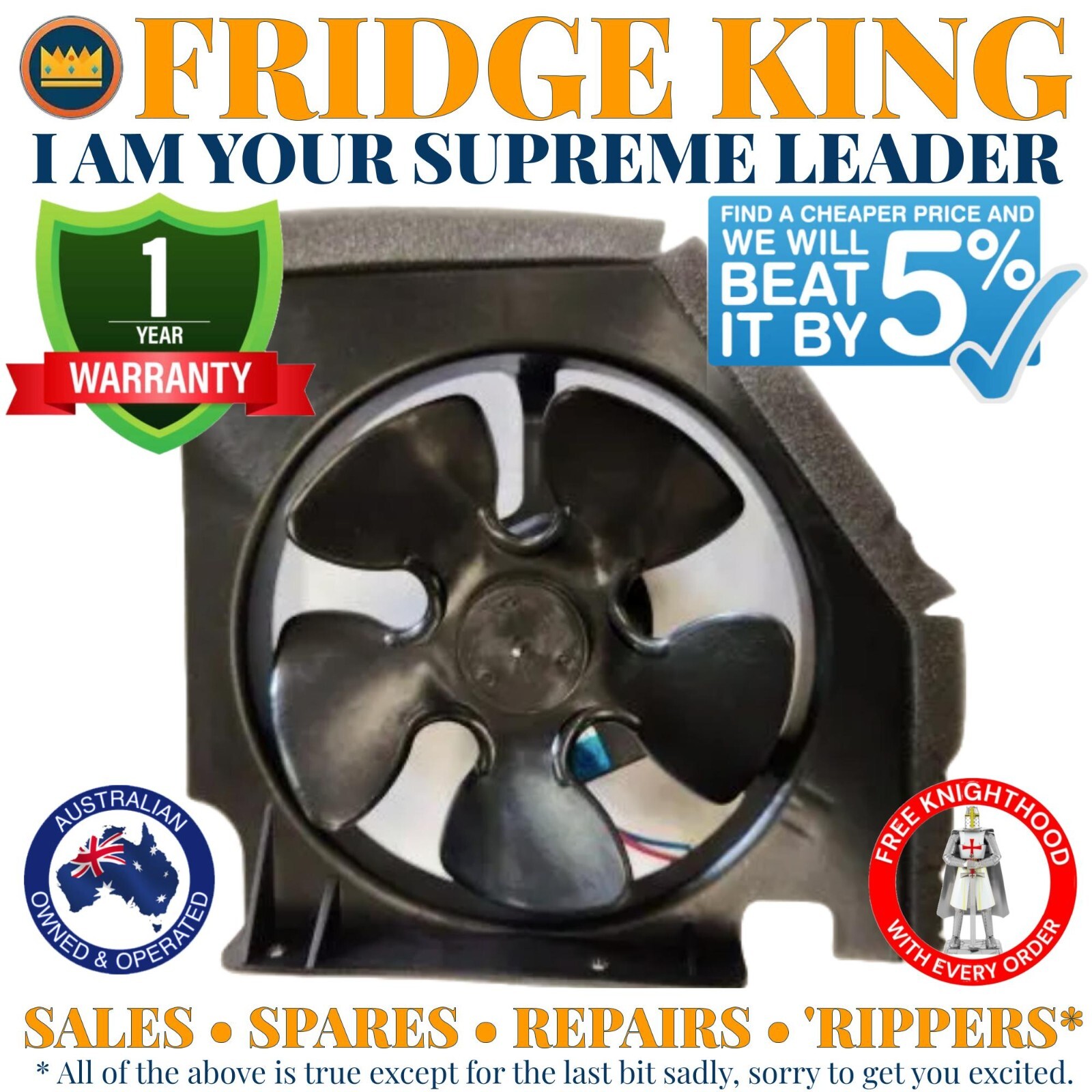 WSE6100WA Westinghouse fridge freezer motor condenser fan shroud assy 1460307K