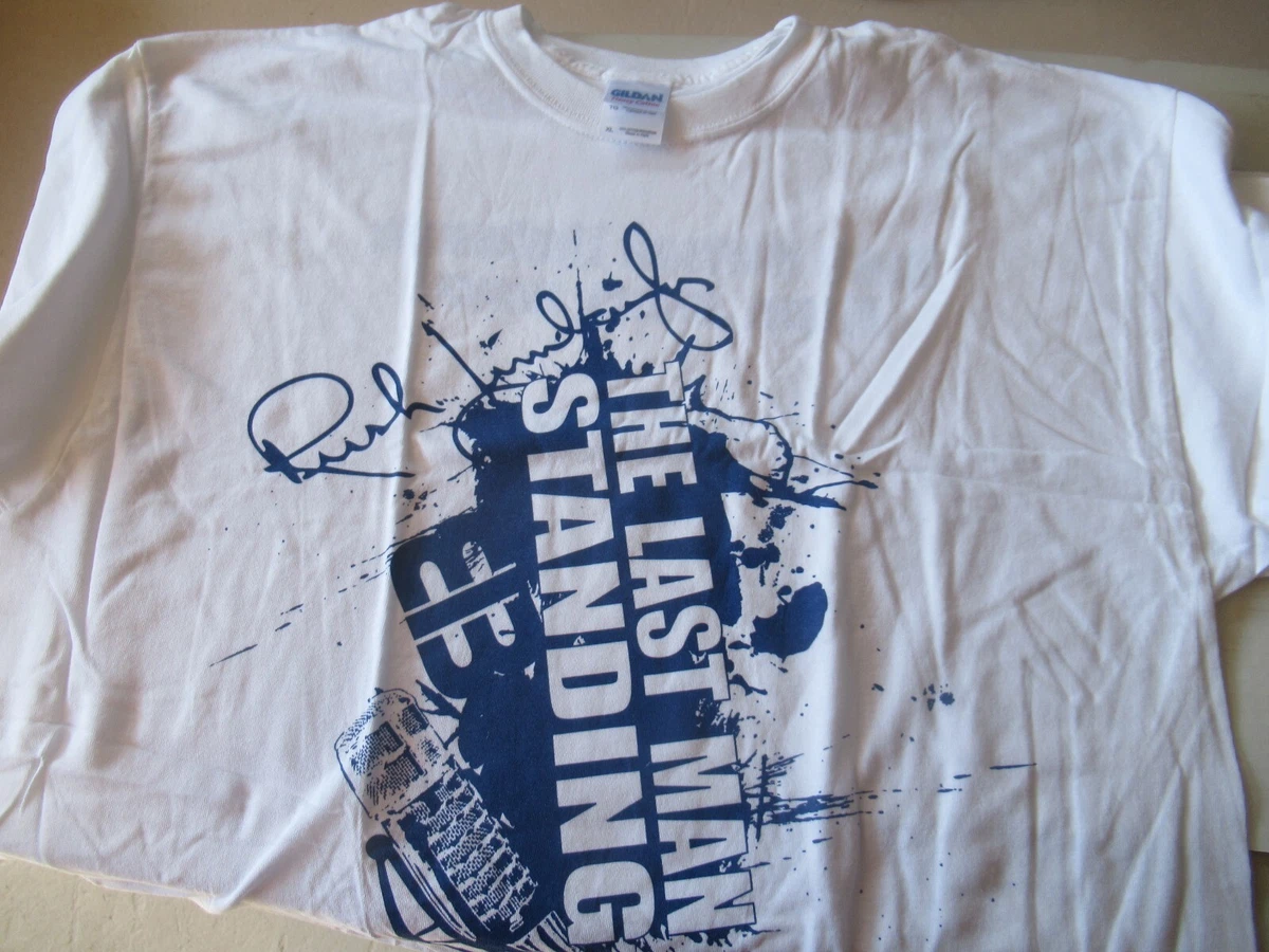 Rush Limbaugh The Last Man Standing Mens T Shirt White XL eBay