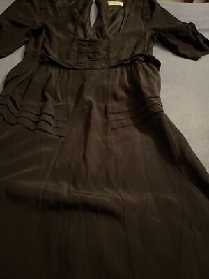 Wyeth Blk Silk Dress Small | eBay WYETH ワイエス silkブラウス