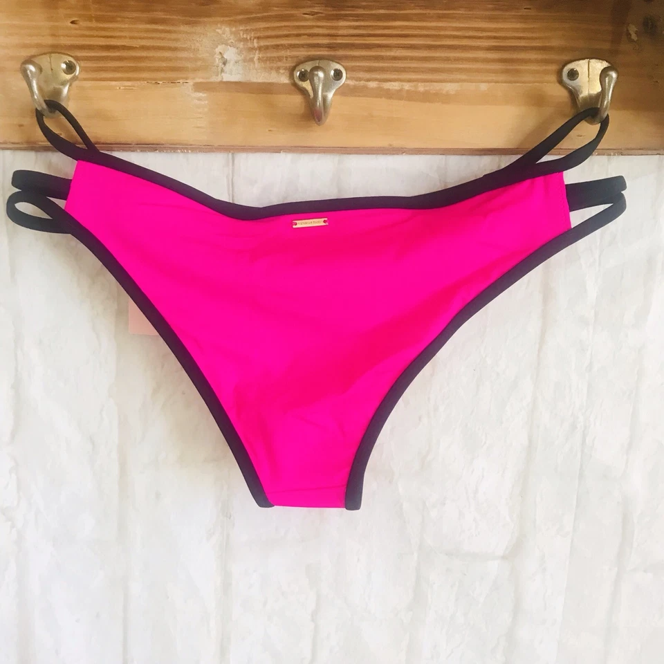 Victoria’s Secret Swim XS Sólido ROSA Bikini VS Natación Descarado 8PF Parte Inferior de Bikini XS Foto 2 de 3