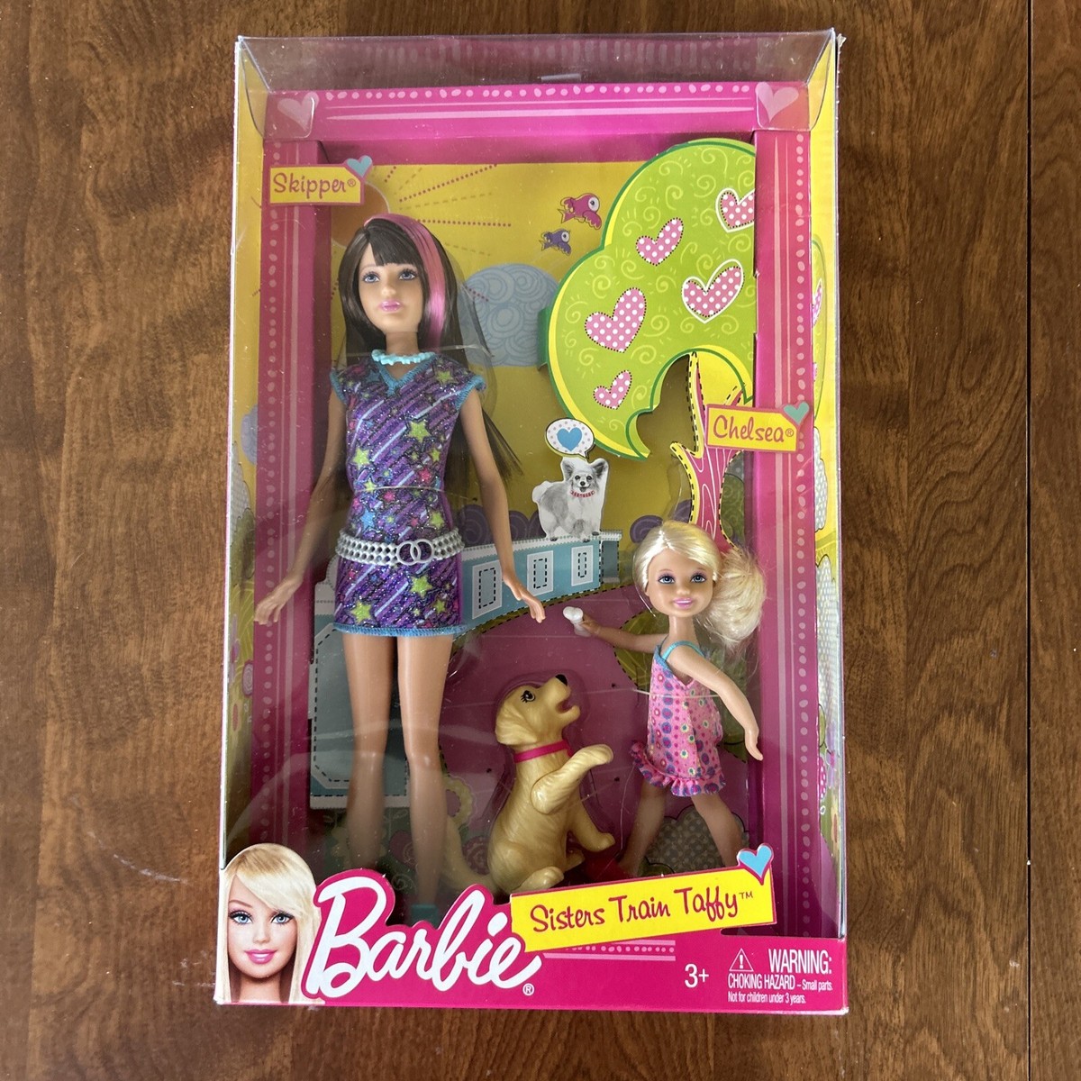 Barbie Sisters Train Taffy Skipper and Chelsea Doll 2-Pack with