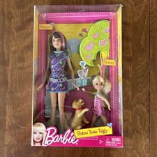 Barbie Sisters Train Taffy Skipper and Chelsea Doll 2-Pack with Puppy Dog W3286