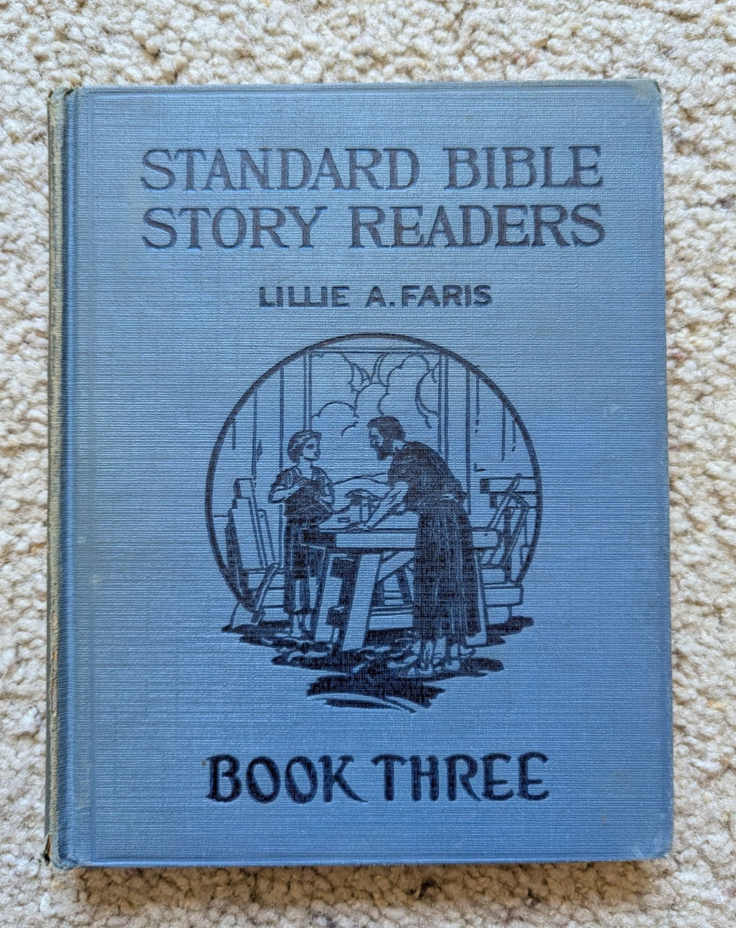Standard Bible Story Readers Book Three by Lillie A. Faris - MISSING A FEW PAGES