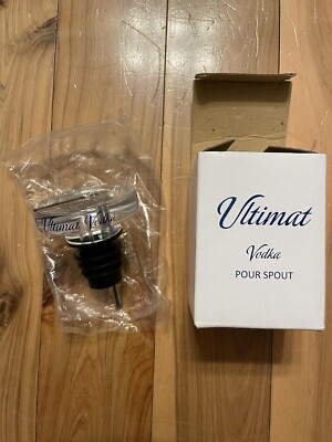 Ultimat Vodka Liquor Bottle Promotional Item Pour Spout Brand New Never Used