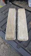 Rare Cal Custom Chevy Gm Sbc Finned Valve Covers 40-2000 Japan Used