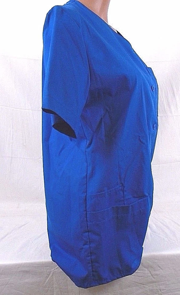 Персики медицинская униформа Lab пальто/скраб Топ 4252 королевский размер XS 357B - Изображение 4 из 4