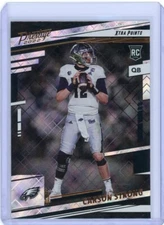 Carson Strong Rookie RC 2022 Panini Prestige Xtra Points Diamond #306 Eagles