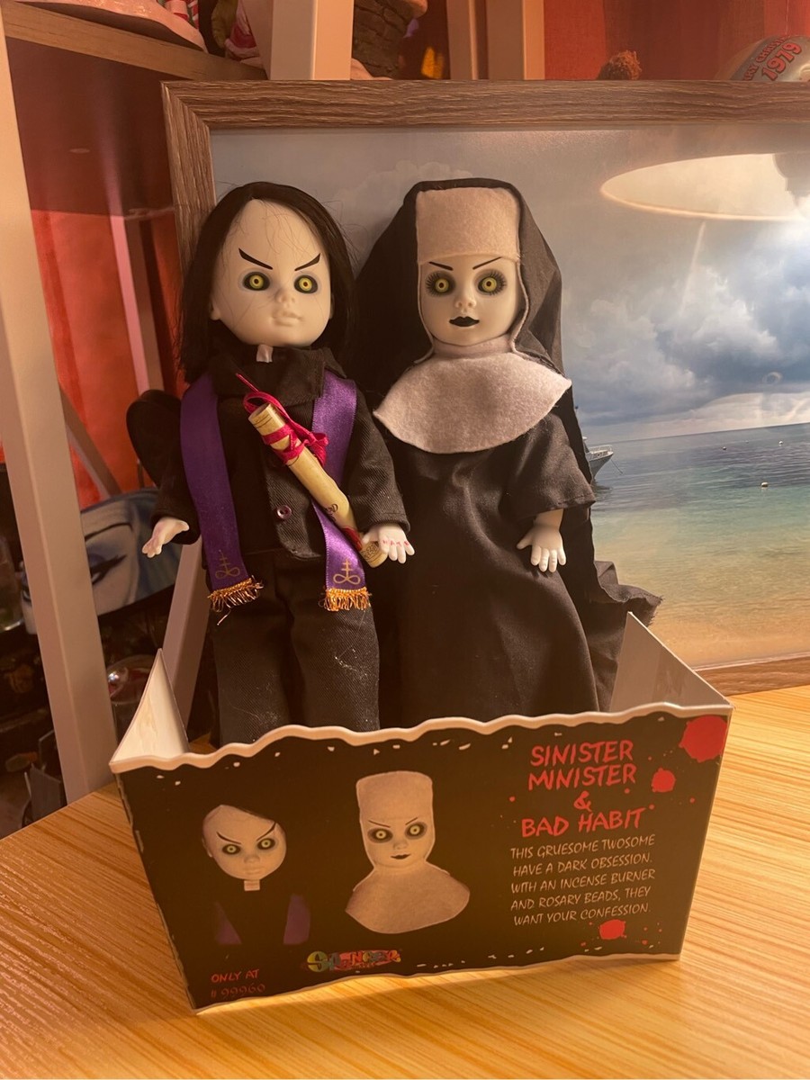 リビングドールズ SINISTER MINISTER Mezco Living Dead Dolls Sinister Minister & Bad Habit