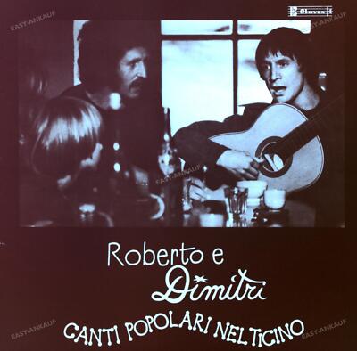 Roberto E Dimitri - Canti Popolari Nel Ticino 2 LP (VG+/VG+) '