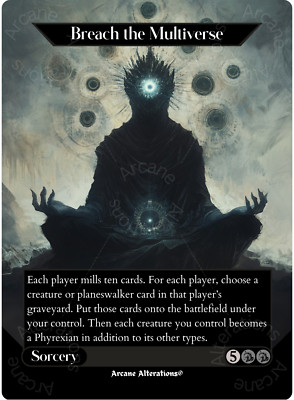 Breach the Multiverse - Full Art Altered Art Custom Proxy Cards