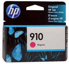 HP 910/3YL59AN Magenta Ink Cartridge New Genuine