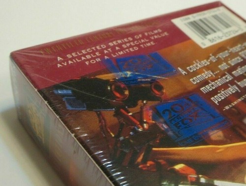 SHORT CIRCUIT VHS video tape FACTORY SEALED 20TH Century Fox stamp watermark - Imagen 2 de 12