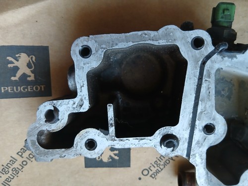 Alloggiamento Termostato Liquido Raffreddamento Motore Peugeot 106 Tipo Lungo Citroen Saxo 8v 1.4 1.6 - Foto 7 di 8