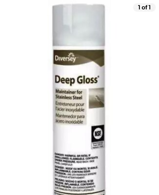 #ad JOHNSON WAX DIVERSEY DEEP GLOSS CLEANER POLISHER SPRAY 16oz 4970590 NEW $13.96