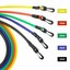 thumbnail 5 - 11 PCS Resistance Band Set Yoga Pilates Abs Exercise Fitness Tube Workout Bands