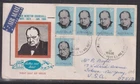 Australia "Parade" 1965 Winston Churchill FDC Russell St to New Jersey (Uprated)