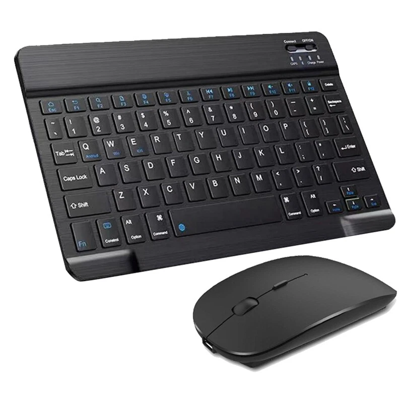 Wireless Bluetooth Keyboard Mouse Combo for Phone Tablet Laptop for Android B3H9