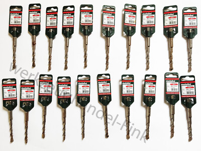 Metabo 20x SDS-plus Betonbohrer 8mm x 110mm Hammerbohrer Pro 4 / 631832000