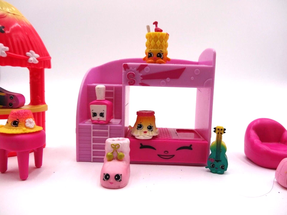 Shopkins Moda Spree Tropical Colección Paquete Hula Hut Literas Flojibles Foto 3 de 4