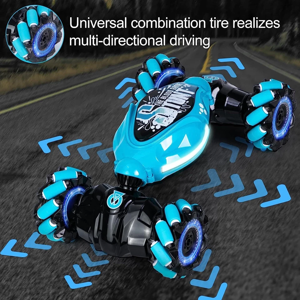 Kinder Ferngesteuertes Auto mit Handsteuerung Rc Auto 4WD Spielzeug 360°Rotation - Bild 3 von 4