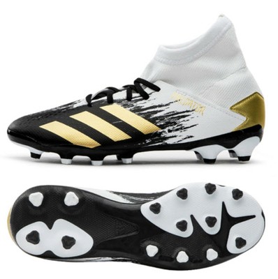 Adidas Youth Predator 20.3 MG Cleats Football White Soccer Boot Kid Spike  FW9219 | eBay