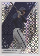 2022 Panini Chronicles Phoenix Building Blocks Christian Yelich #24 0nr3