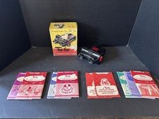 Vintage Tru-Vue Viewer Lot Bakelite Stereoscope w 9 Film Card Sets
