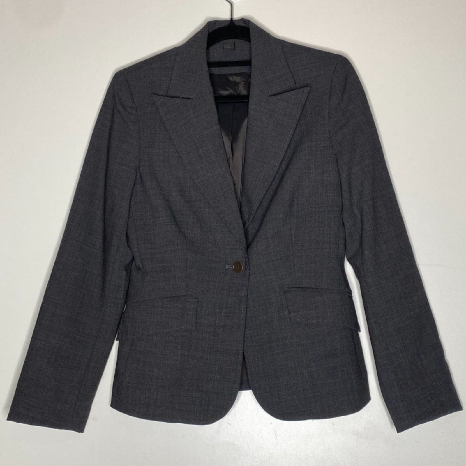 Express Stretch Wool One Button Blazer Women's Si… - image 7
