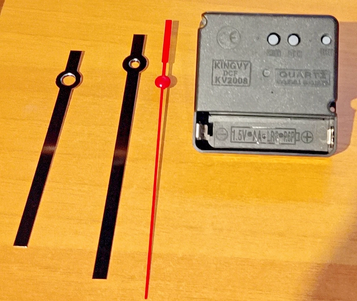 Kit Movimento Orologio DCF Radiocontrollato Tedesco – Meccanismo Di Ricambio Con Lancette E Accessori
