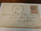 Civil War LETTER-Cpl Charles Batchelor? Mounted Rifle Rangers Camp Chase 1861