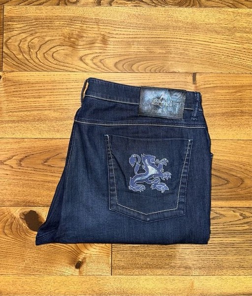 Men Zilli Jeans Navy 36-38
