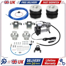Full Air Suspension Airbag Kit + 12V Compressor For Fiat Ducato Heavy Duty