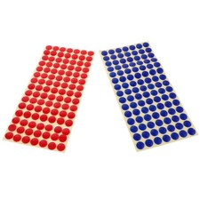 210 Pcs Bathroom Signs Label Stickers Cold Hot Water Marking and