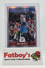 2017-18 Panini NBA Hoops Premium Box Set Enes Kanter Silver Prizm 147/199