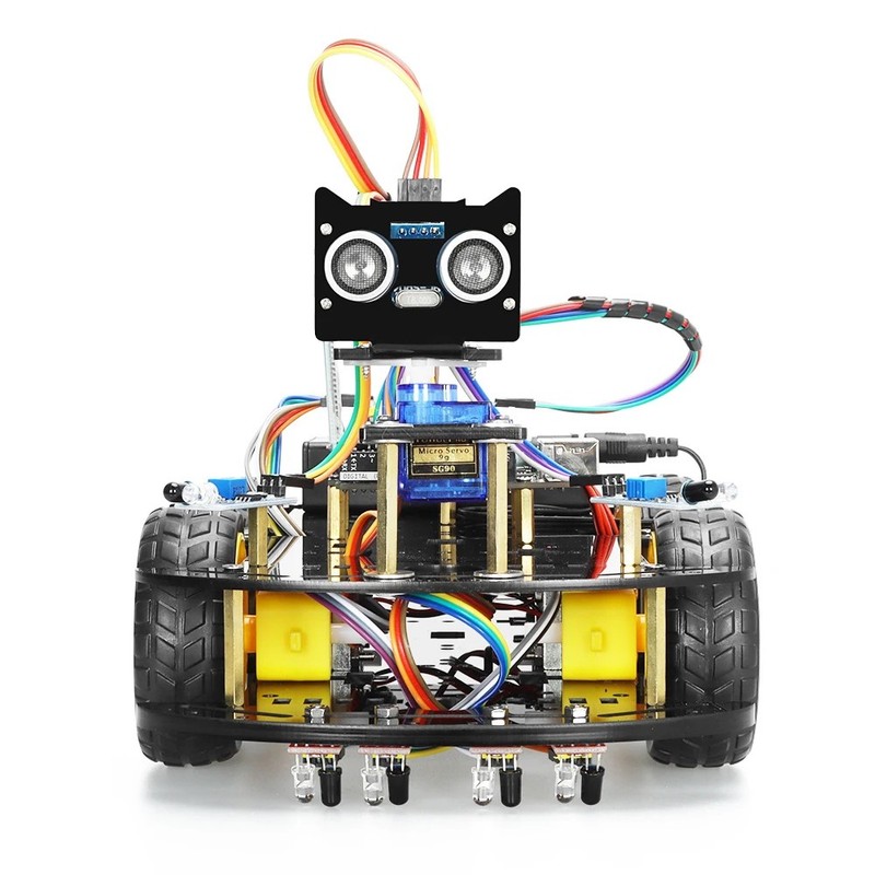 Robotic Kit for Arduino Programming Smart DIY Electronic Project Learning