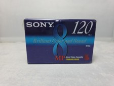 Sony Video 8 MP Tape 120 Minutes Standard P6-120MPD Factory Sealed