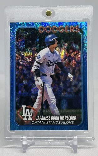 *Read* 2024 Topps Update Shohei Ohtani Japanese Born HR Record Blue /999 #US123