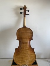 4/4 violin Guarneri model 1pc maple back spruce top hand made nice Sound K0247