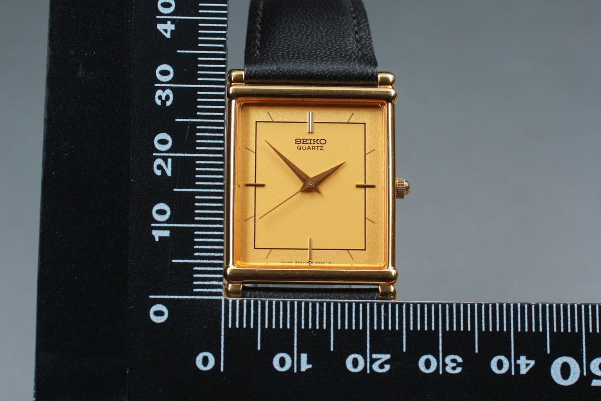 Vintage 1984 Seiko Chariot 9021-5270 Gold Tank SGP Quartz Mens
