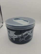 NFL DALLAS COWBOYS Plastic Dip Snack Container W/Lid 11.5oz/340ml  Licensed Item