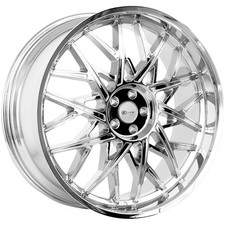 Eclipse 102 26x9.5 5x115 +15mm Chrome Wheel Rim 26" Inch