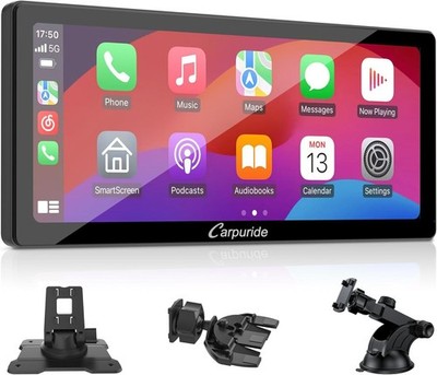 W103 Pro with Wireless Bluetooth Transmission Portable Carplay & Android Auto Ca