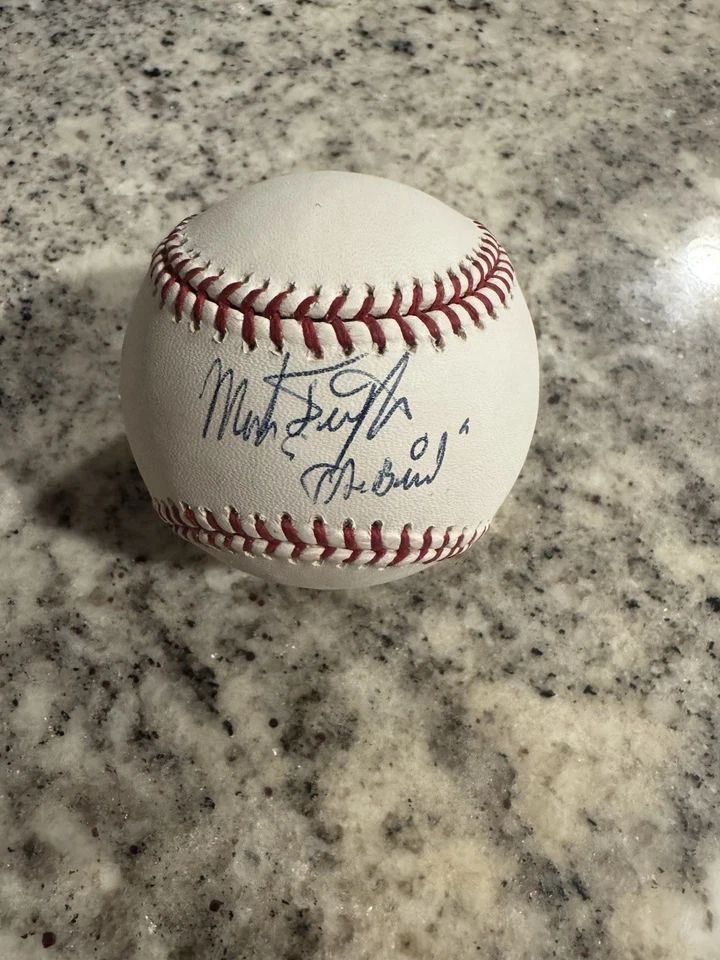 JSA COA MARK FIDRYCH Signed Autographed Baseball Official Ball INSCRIP READ DESC - Image 2 of 4