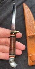 Outstanding, 1960's Western Cutlery, model 28, bird and trout hunting knife.
